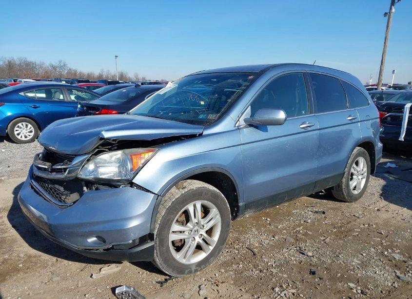 Photo 2 of 2010 Honda Cr-v EX-L (VIN 5J6RE4H7XAL055440)