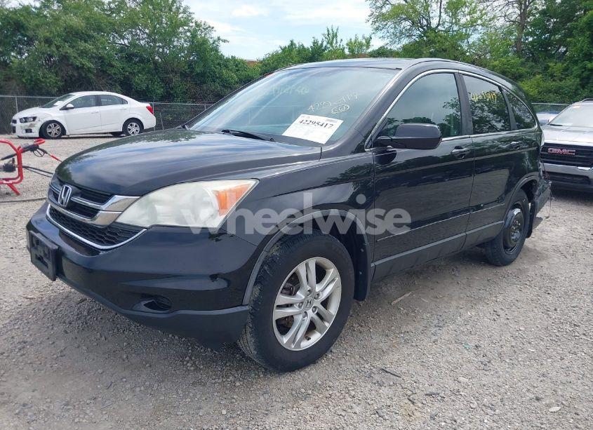 Photo 2 of 2010 Honda Cr-v EX-L (VIN 5J6RE4H7XAL084050)