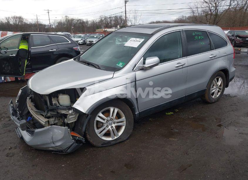 Photo 2 of 2010 Honda Cr-v EX-L (VIN 5J6RE4H7XAL088518)