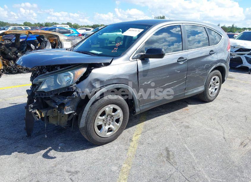 Photo 2 of 2012 Honda Cr-v LX (VIN 5J6RM3H30CL008785)