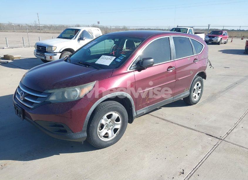 Photo 2 of 2014 Honda Cr-v LX (VIN 5J6RM3H31EL044620)