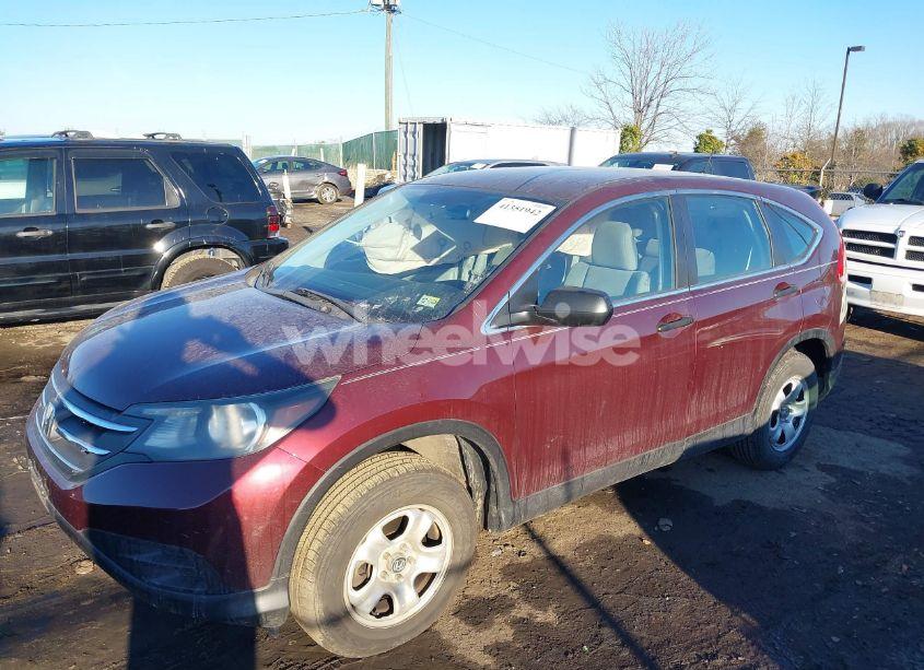 Photo 2 of 2014 Honda Cr-v LX (VIN 5J6RM3H32EL011321)