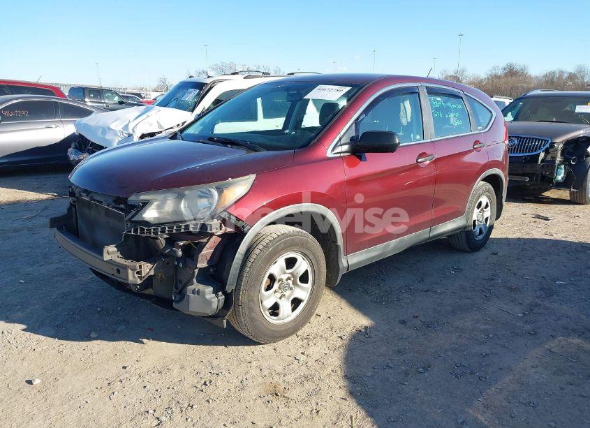 Photo 2 of 2012 Honda Cr-v LX (VIN 5J6RM3H34CL029087)