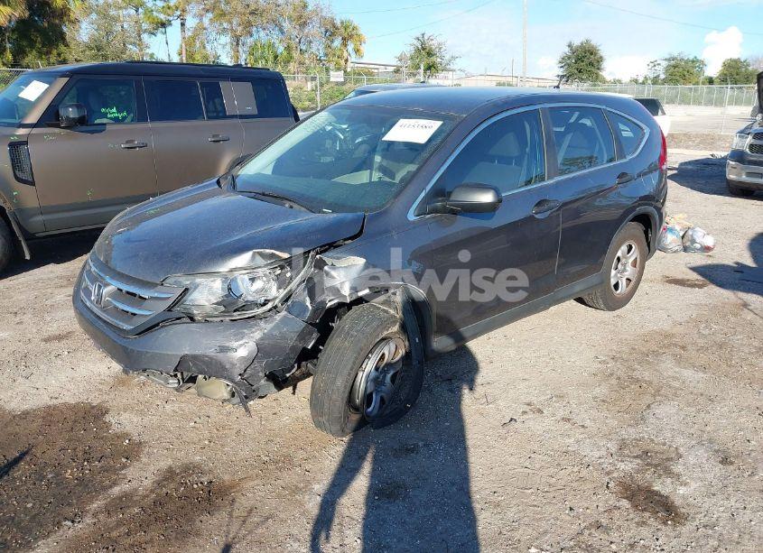 Photo 2 of 2013 Honda Cr-v LX (VIN 5J6RM3H34DL009262)