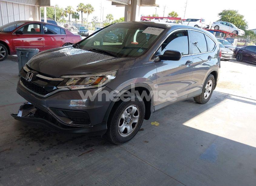 Photo 2 of 2016 Honda Cr-v LX (VIN 5J6RM3H34GL026826)