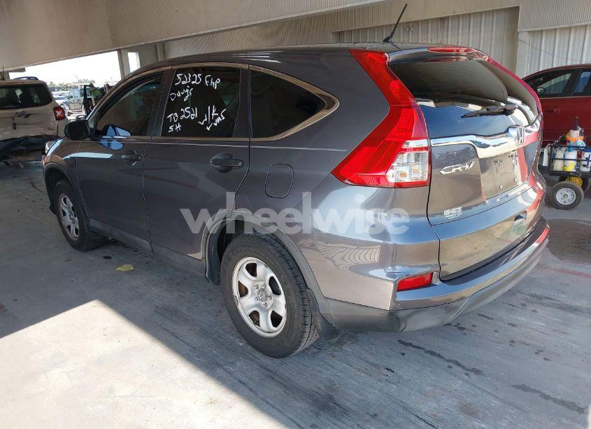 Photo 3 of 2016 Honda Cr-v LX (VIN 5J6RM3H34GL026826)