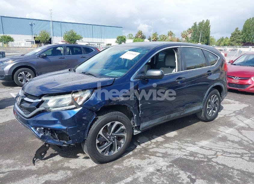 Photo 2 of 2015 Honda Cr-v LX (VIN 5J6RM3H36FL002624)