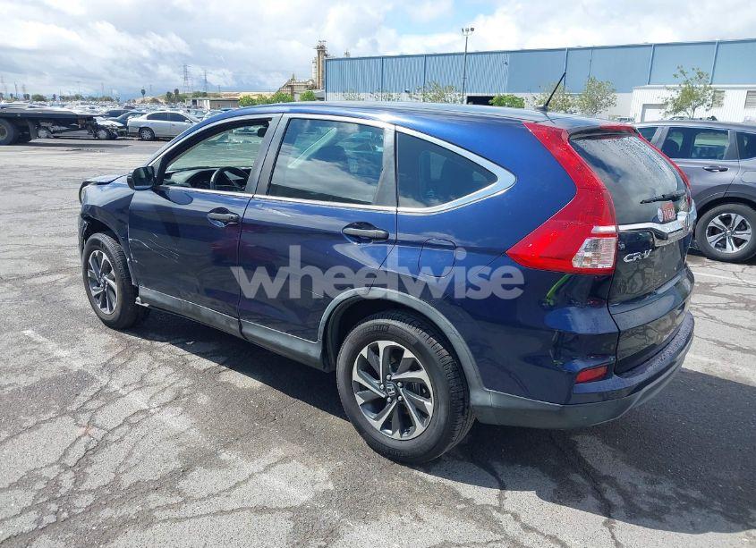 Photo 3 of 2015 Honda Cr-v LX (VIN 5J6RM3H36FL002624)