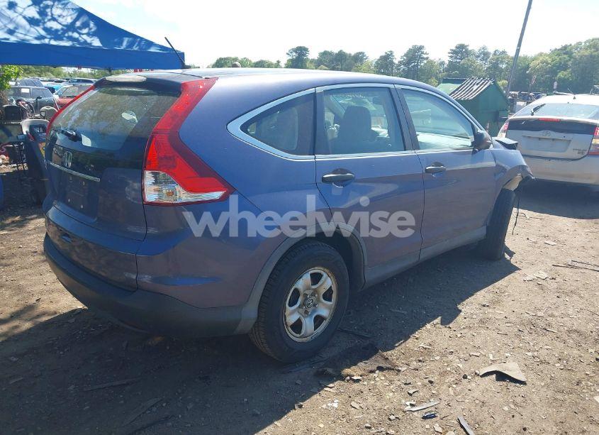 Photo 4 of 2012 Honda Cr-v LX (VIN 5J6RM3H37CL011764)