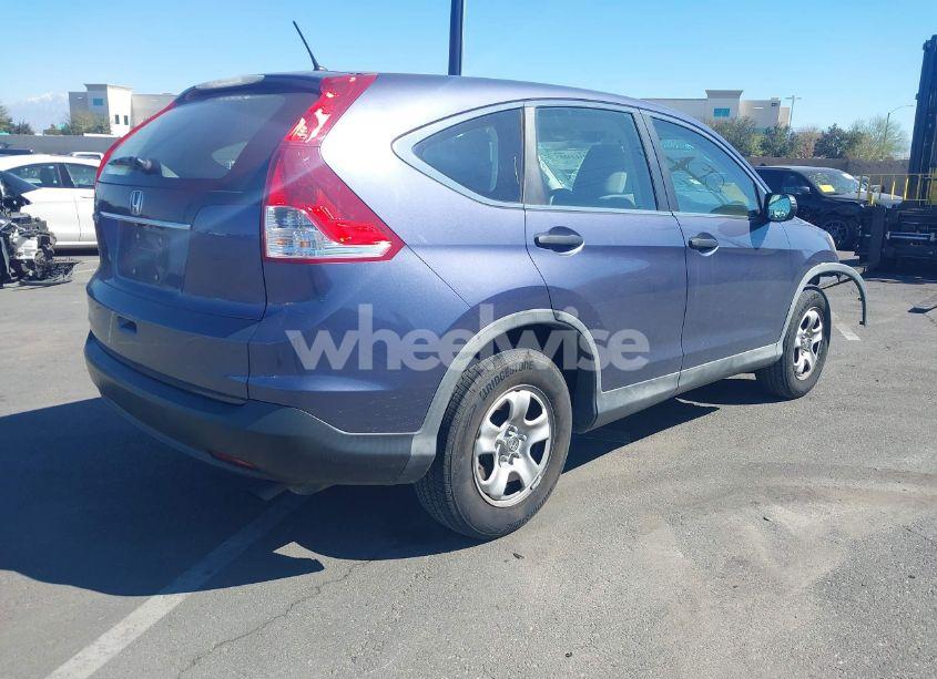 Photo 4 of 2013 Honda Cr-v LX (VIN 5J6RM3H37DL027075)