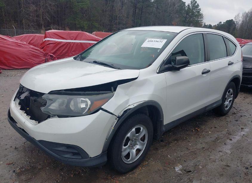 Photo 2 of 2013 Honda Cr-v LX (VIN 5J6RM3H38DL022290)