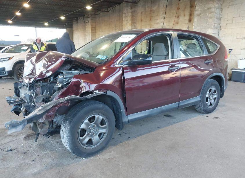 Photo 2 of 2014 Honda Cr-v LX (VIN 5J6RM3H38EL001392)