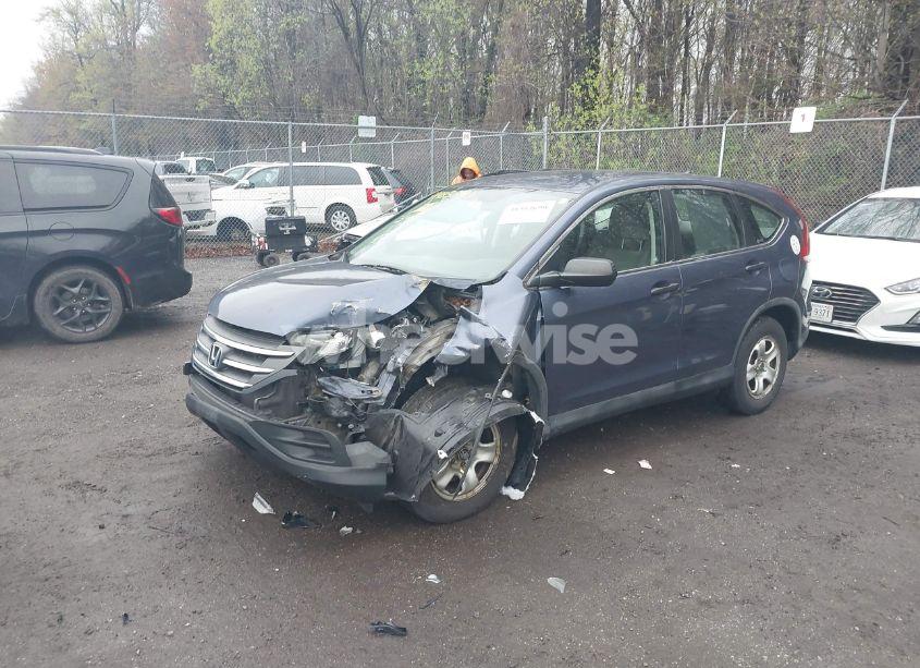 Photo 2 of 2012 Honda Cr-v LX (VIN 5J6RM3H39CL046208)