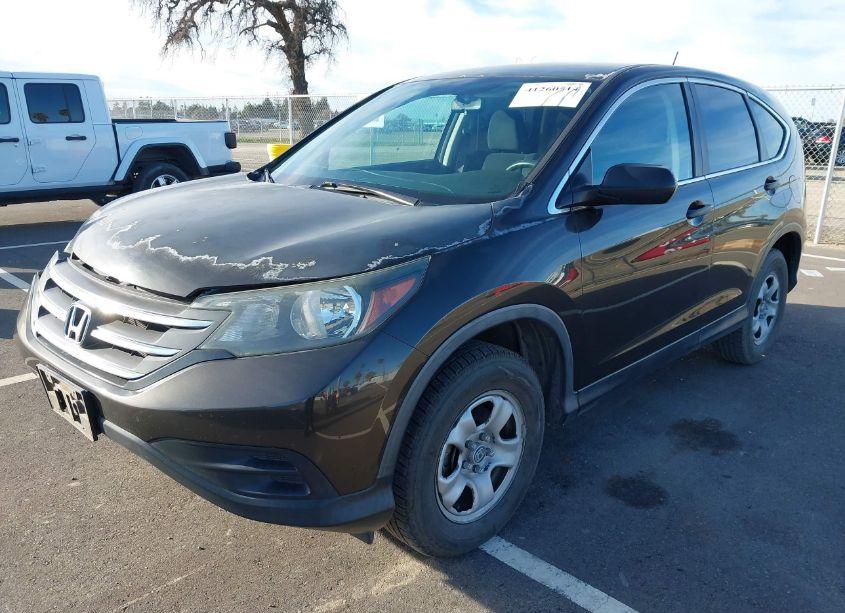 Photo 2 of 2014 Honda Cr-v LX (VIN 5J6RM3H39EL002180)