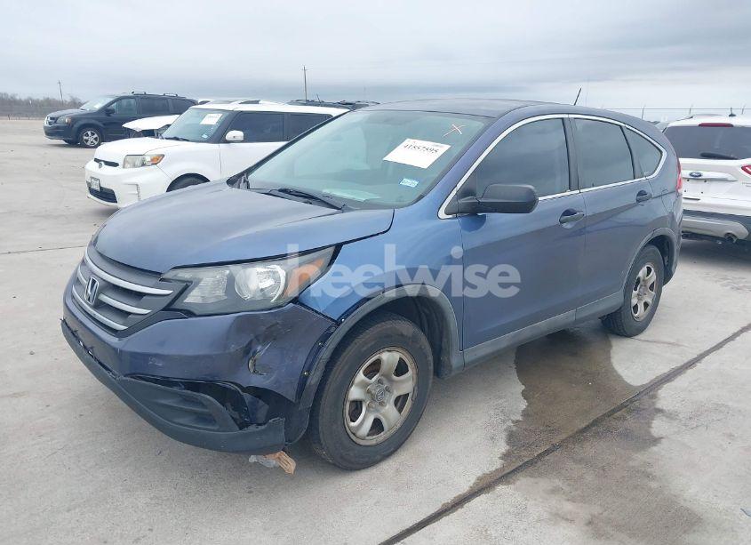 Photo 2 of 2012 Honda Cr-v LX (VIN 5J6RM3H3XCL012472)