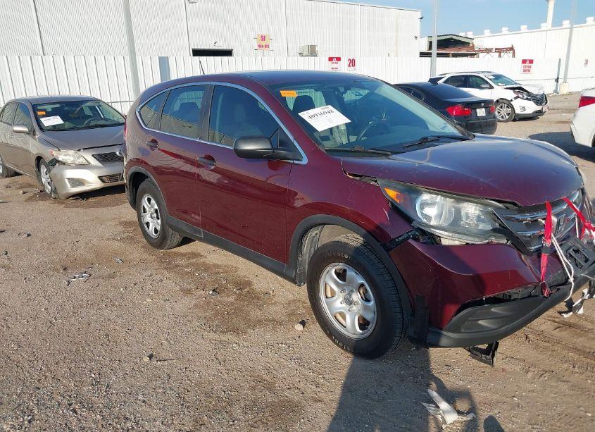 2013 Honda Cr-v LX (VIN 5J6RM3H3XDL045750) main photo