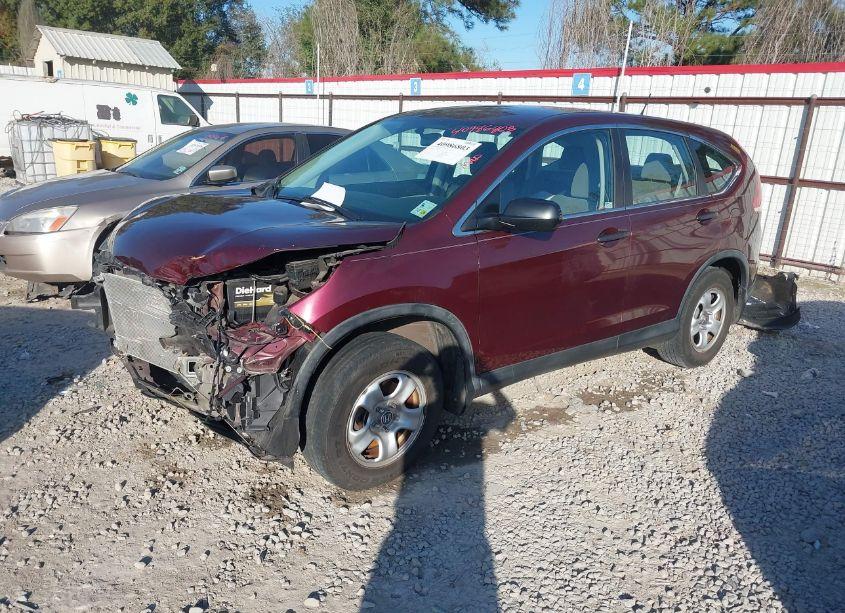 Photo 2 of 2014 Honda Cr-v LX (VIN 5J6RM3H3XEL040419)