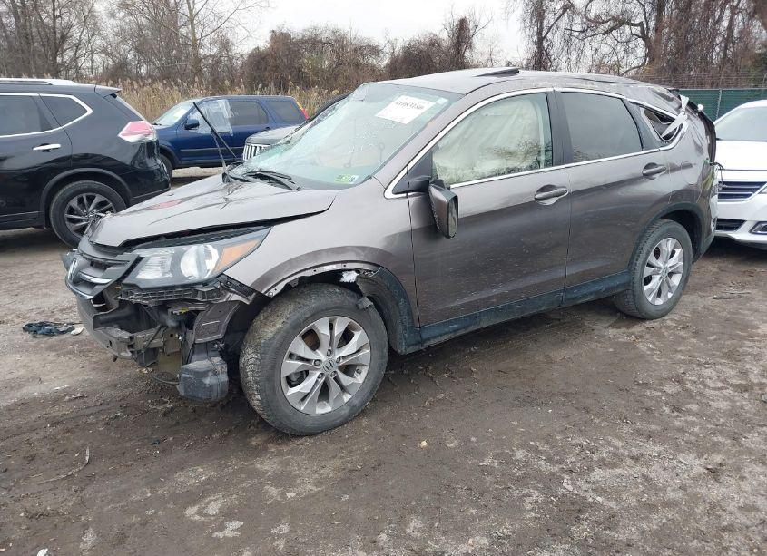 Photo 2 of 2013 Honda Cr-v EX (VIN 5J6RM3H50DL001192)