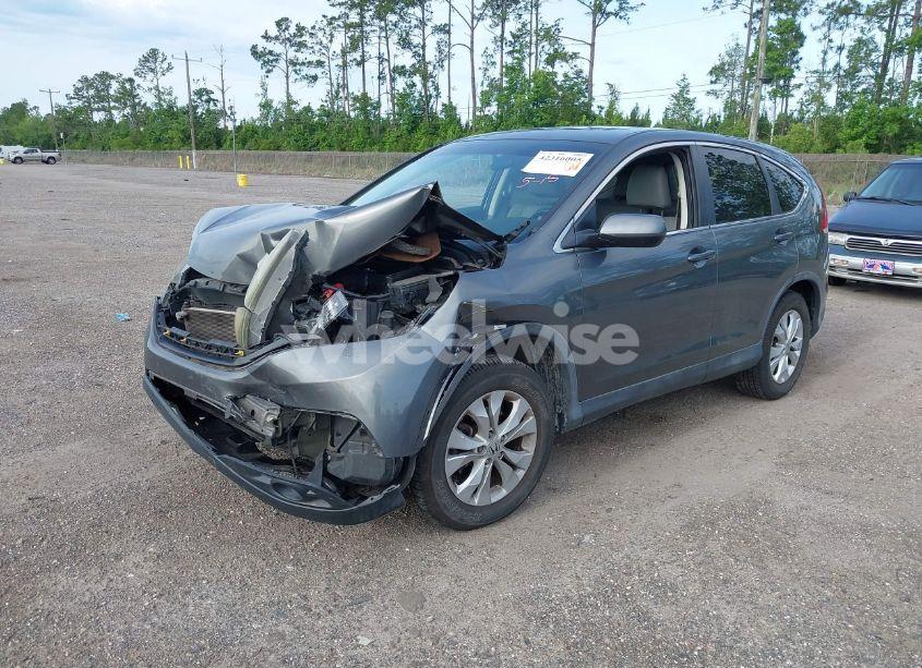 Photo 2 of 2014 Honda Cr-v EX (VIN 5J6RM3H55EL019494)