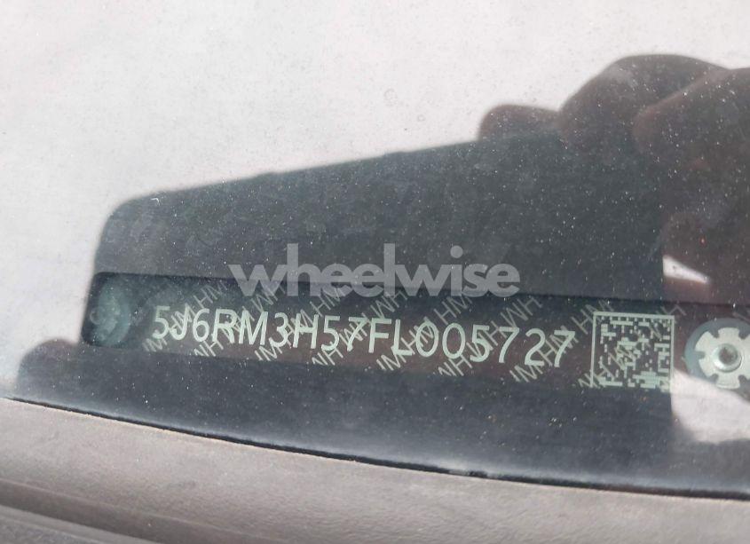 Photo 9 of 2015 Honda Cr-v EX (VIN 5J6RM3H57FL005727)