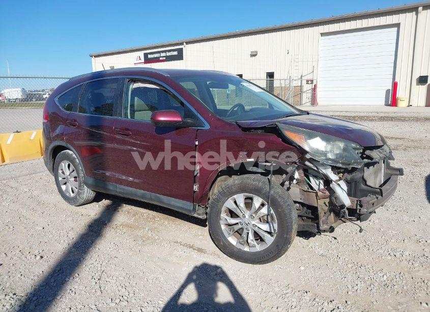 2013 Honda Cr-v EX-L (VIN 5J6RM3H70DL005597) main photo