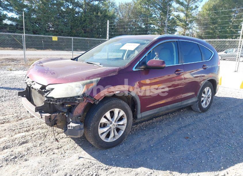Photo 2 of 2013 Honda Cr-v EX-L (VIN 5J6RM3H70DL005597)