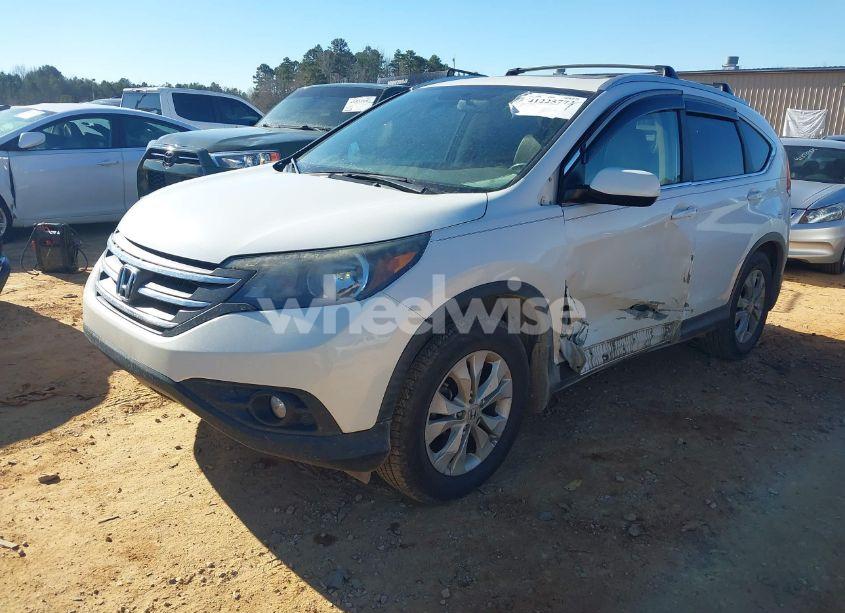 Photo 2 of 2013 Honda Cr-v EX-L (VIN 5J6RM3H70DL015756)