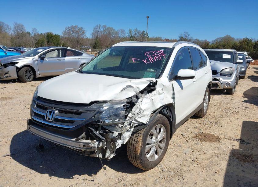 Photo 2 of 2014 Honda Cr-v EX-L (VIN 5J6RM3H70EL008338)
