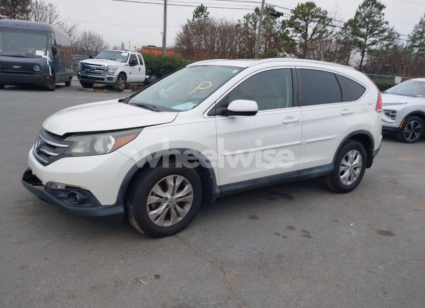 Photo 2 of 2014 Honda Cr-v EX-L (VIN 5J6RM3H70EL014012)
