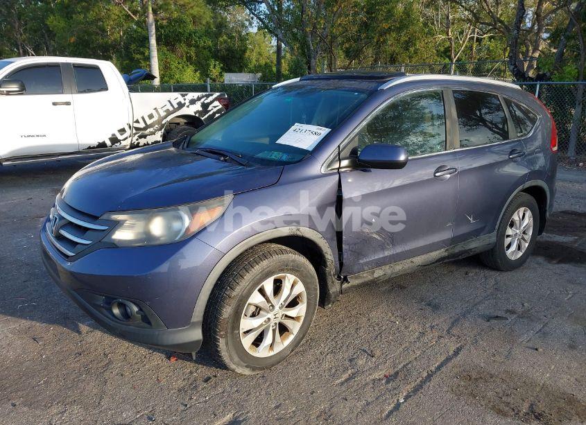 Photo 2 of 2012 Honda Cr-v EX-L (VIN 5J6RM3H71CL012248)