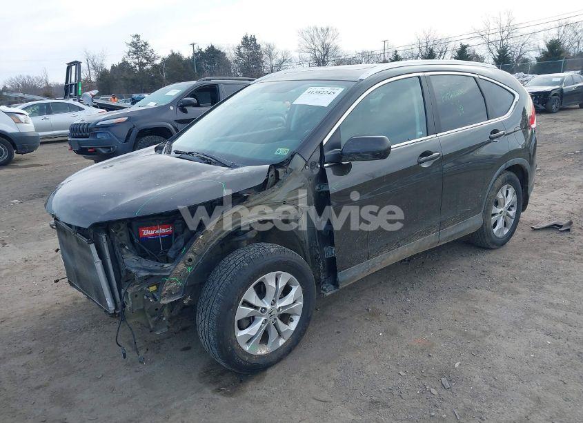 Photo 2 of 2013 Honda Cr-v EX-L (VIN 5J6RM3H71DL010436)