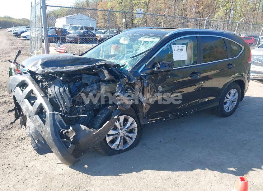 Photo 2 of 2013 Honda Cr-v EX-L (VIN 5J6RM3H71DL048684)
