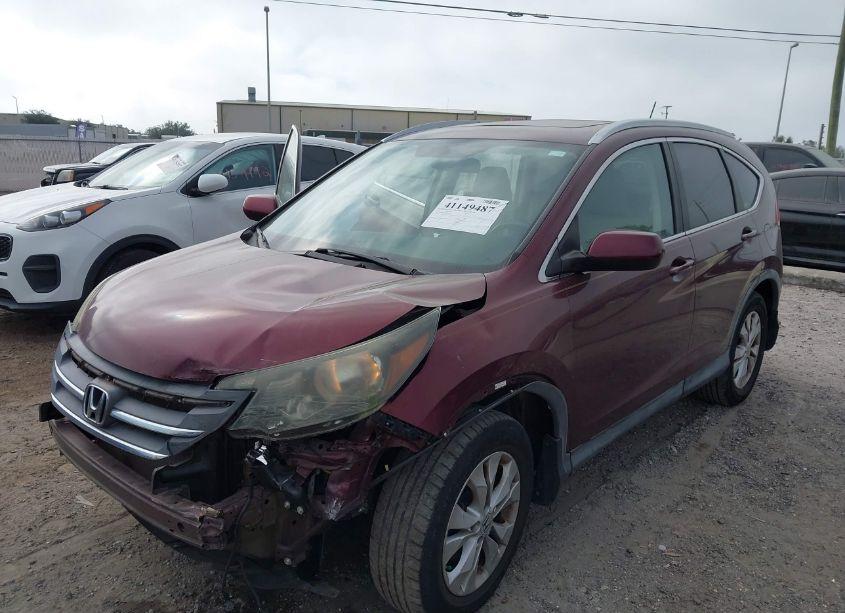 Photo 2 of 2012 Honda Cr-v EX-L (VIN 5J6RM3H72CL023212)