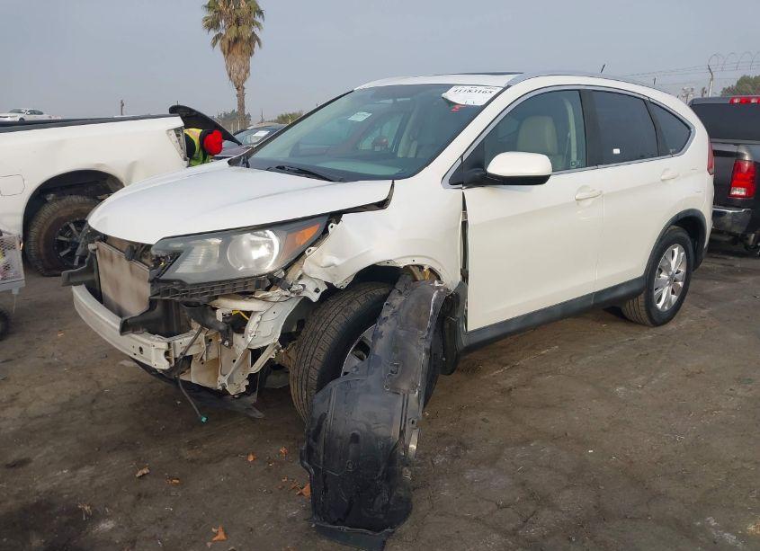 Photo 2 of 2012 Honda Cr-v EX-L (VIN 5J6RM3H72CL039300)