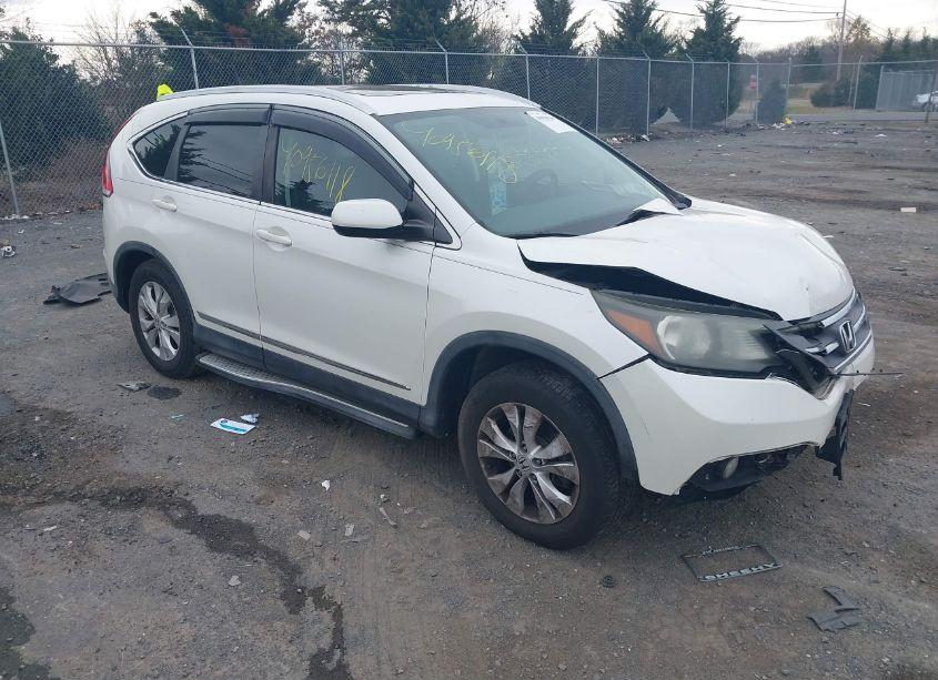 2014 Honda Cr-v EX-L (VIN 5J6RM3H72EL017378) main photo