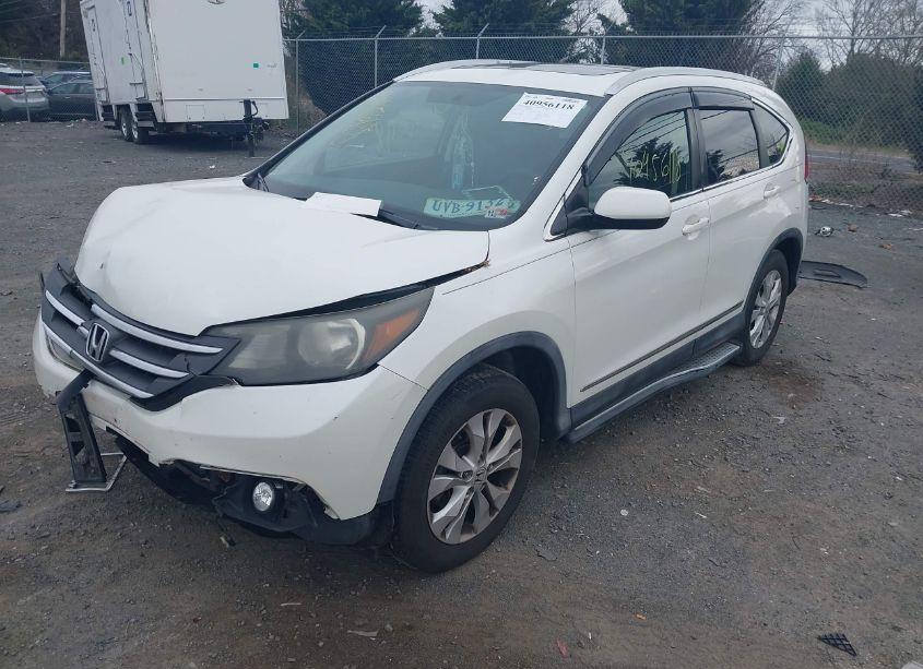 Photo 2 of 2014 Honda Cr-v EX-L (VIN 5J6RM3H72EL017378)