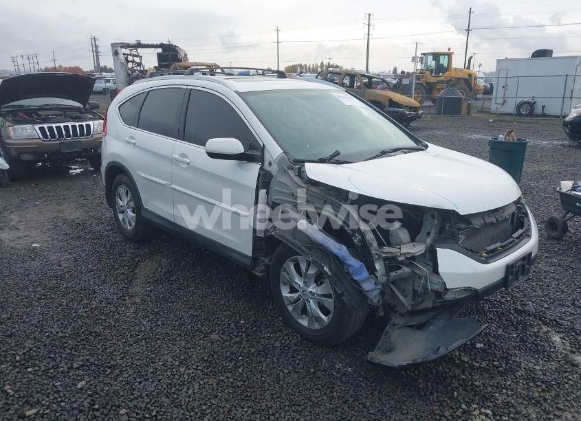 2013 Honda Cr-v EX-L (VIN 5J6RM3H73DL047682) main photo