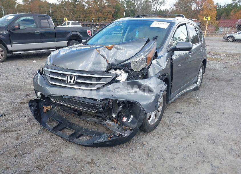 Photo 2 of 2014 Honda Cr-v EX-L (VIN 5J6RM3H73EL006938)