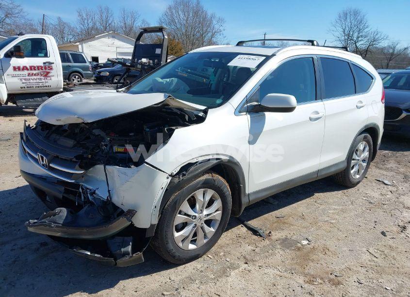 Photo 2 of 2014 Honda Cr-v EX-L (VIN 5J6RM3H73EL035226)
