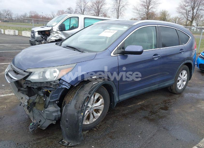 Photo 2 of 2012 Honda Cr-v EX-L (VIN 5J6RM3H74CL039606)