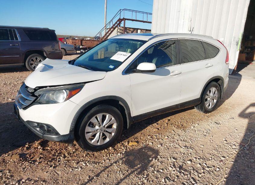 Photo 2 of 2013 Honda Cr-v EX-L (VIN 5J6RM3H74DL000192)