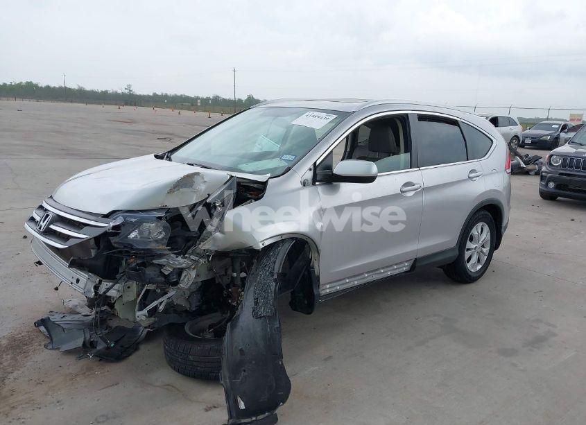 Photo 2 of 2013 Honda Cr-v EX-L (VIN 5J6RM3H74DL033127)