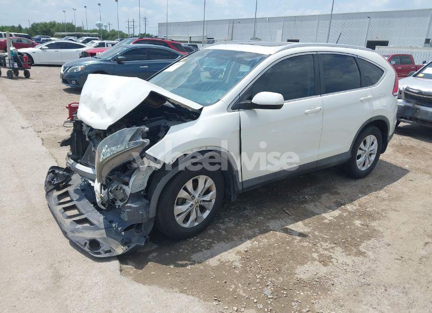 Photo 2 of 2014 Honda Cr-v EX-L (VIN 5J6RM3H74EL012019)