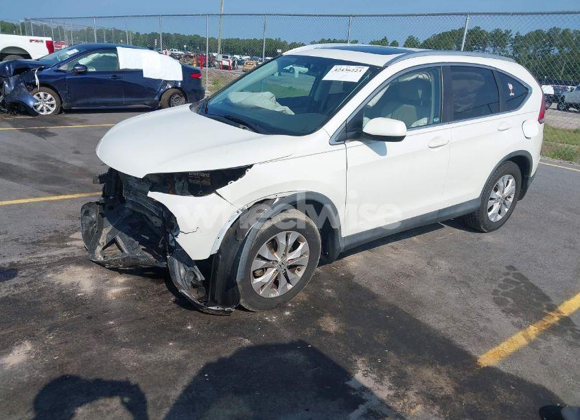 Photo 2 of 2014 Honda Cr-v EX-L (VIN 5J6RM3H74EL021495)