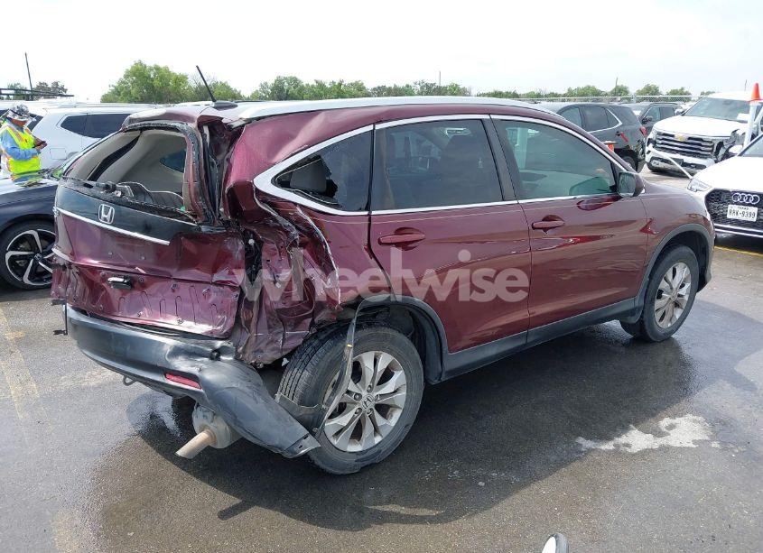 Photo 4 of 2014 Honda Cr-v EX-L (VIN 5J6RM3H74EL038703)