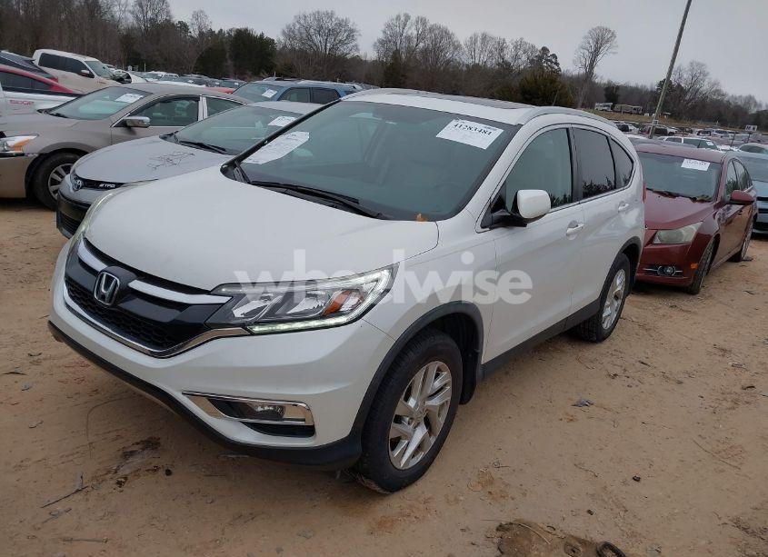 Photo 2 of 2015 Honda Cr-v EX-L (VIN 5J6RM3H74FL016380)