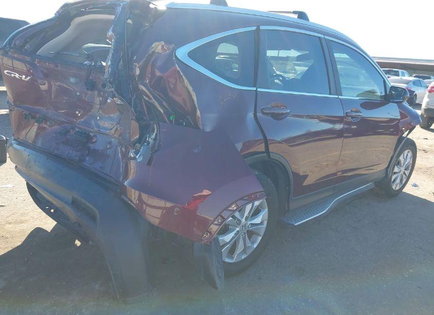 Photo 4 of 2012 Honda Cr-v EX-L (VIN 5J6RM3H75CL028498)