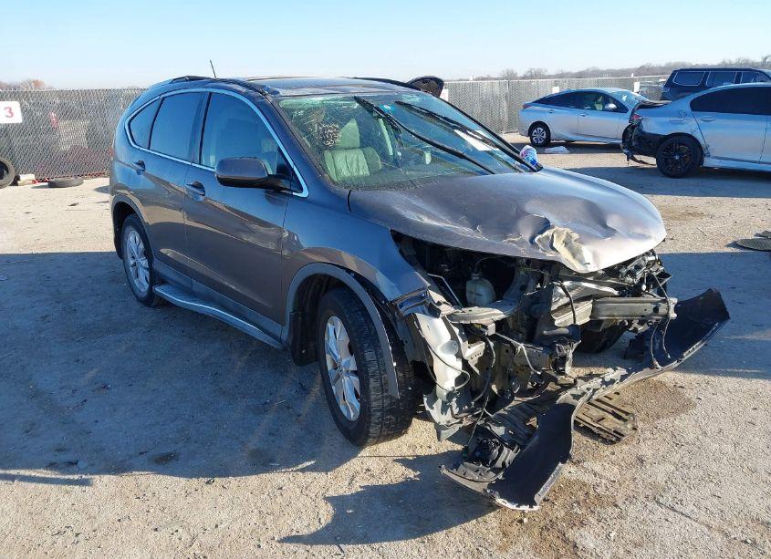 2013 Honda Cr-v EX-L (VIN 5J6RM3H75DL025232) main photo