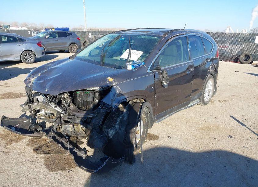 Photo 2 of 2013 Honda Cr-v EX-L (VIN 5J6RM3H75DL025232)