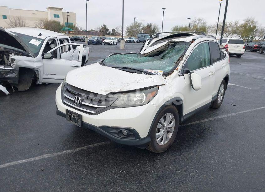 Photo 2 of 2013 Honda Cr-v EX-L (VIN 5J6RM3H75DL048588)
